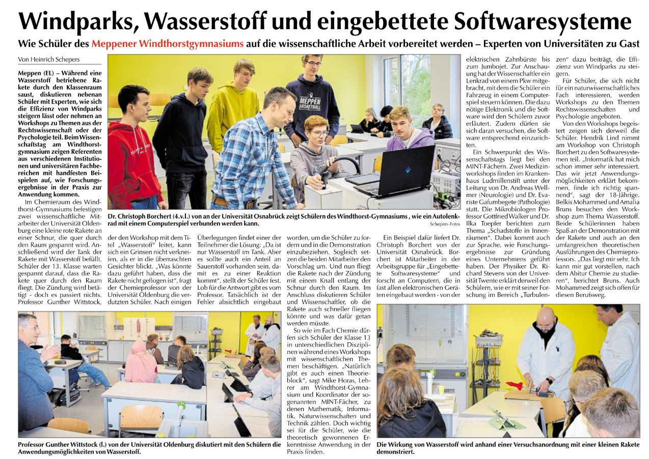 Read more about the article Wissenschaftstag 2023